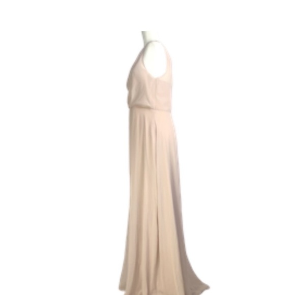 Birdy Grey Kira Dress Large One Shoulder Grecian Formal Prom Bridesmaid NWOT - Picture 5 of 10